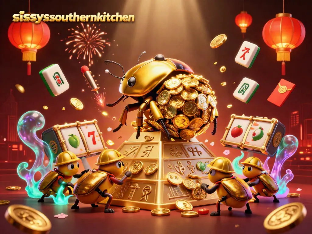 Sissy's Southern Kitchen features a vibrant 3D casino scene, showcasing action-packed gameplay elements.