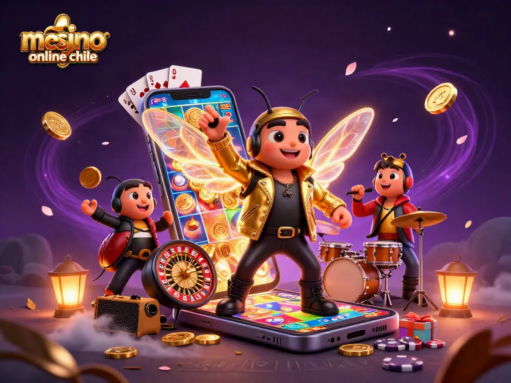 Descubre el mejor casino online Chile con una vibrante escena de juego llena de acción y emoción.