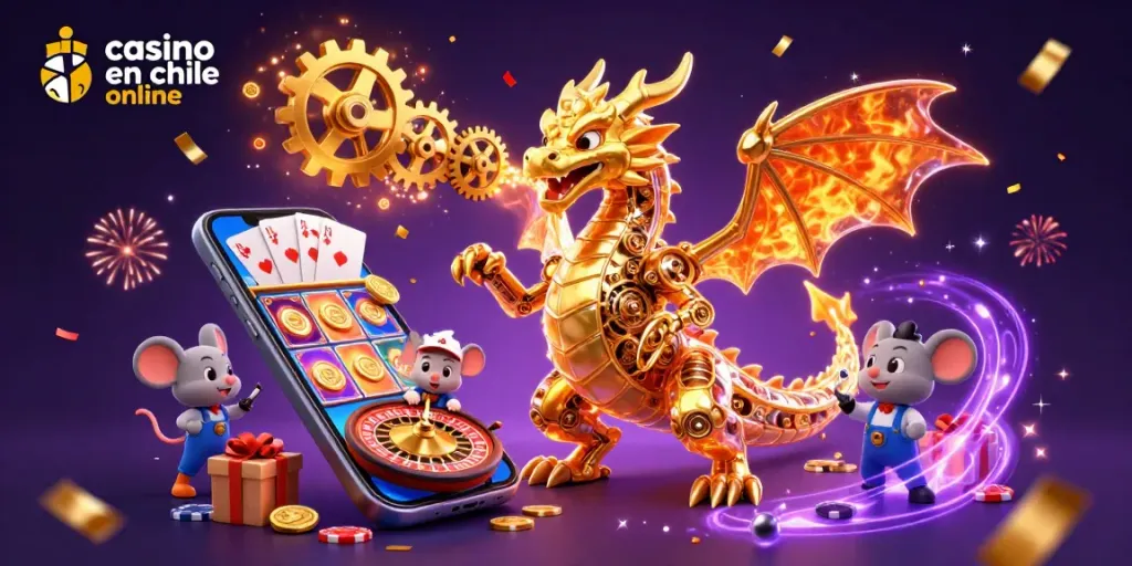 Gana en el casino en Chile online con tragamonedas, ruleta y bonos atractivos.