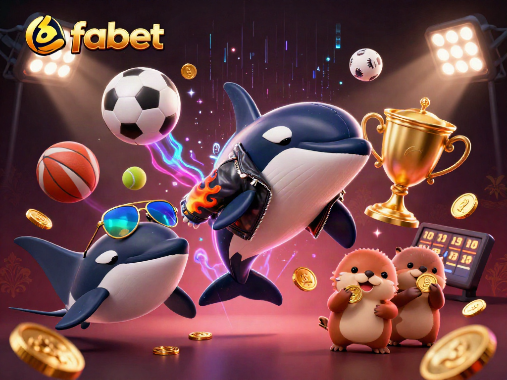 Experience thrilling sports betting with fabet featuring animated characters and dynamic gaming elements.