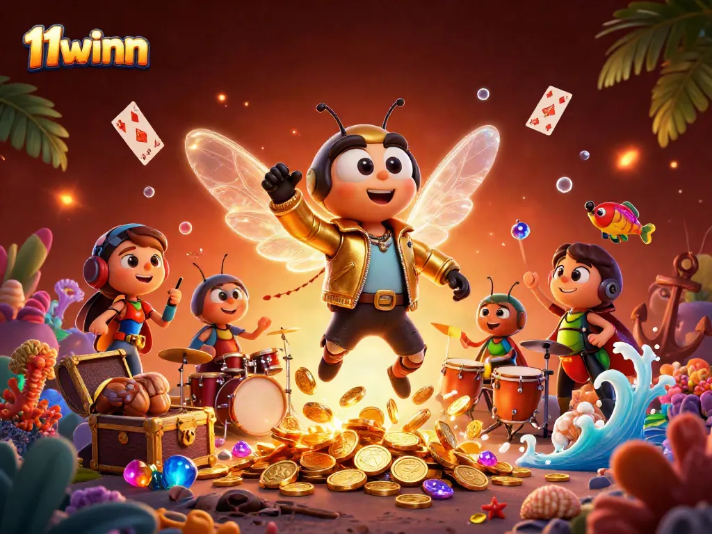 Engage in thrilling games at 11winn with exciting gold coins and vibrant elements.