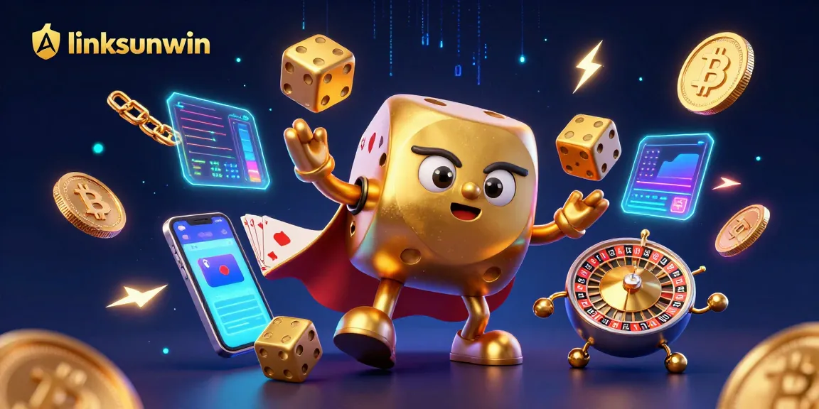 Experience winning moments with linksunwin in this vibrant 3D casino action scene
